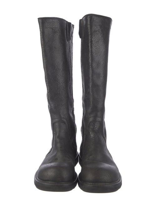 Rick Owens Leather Boots