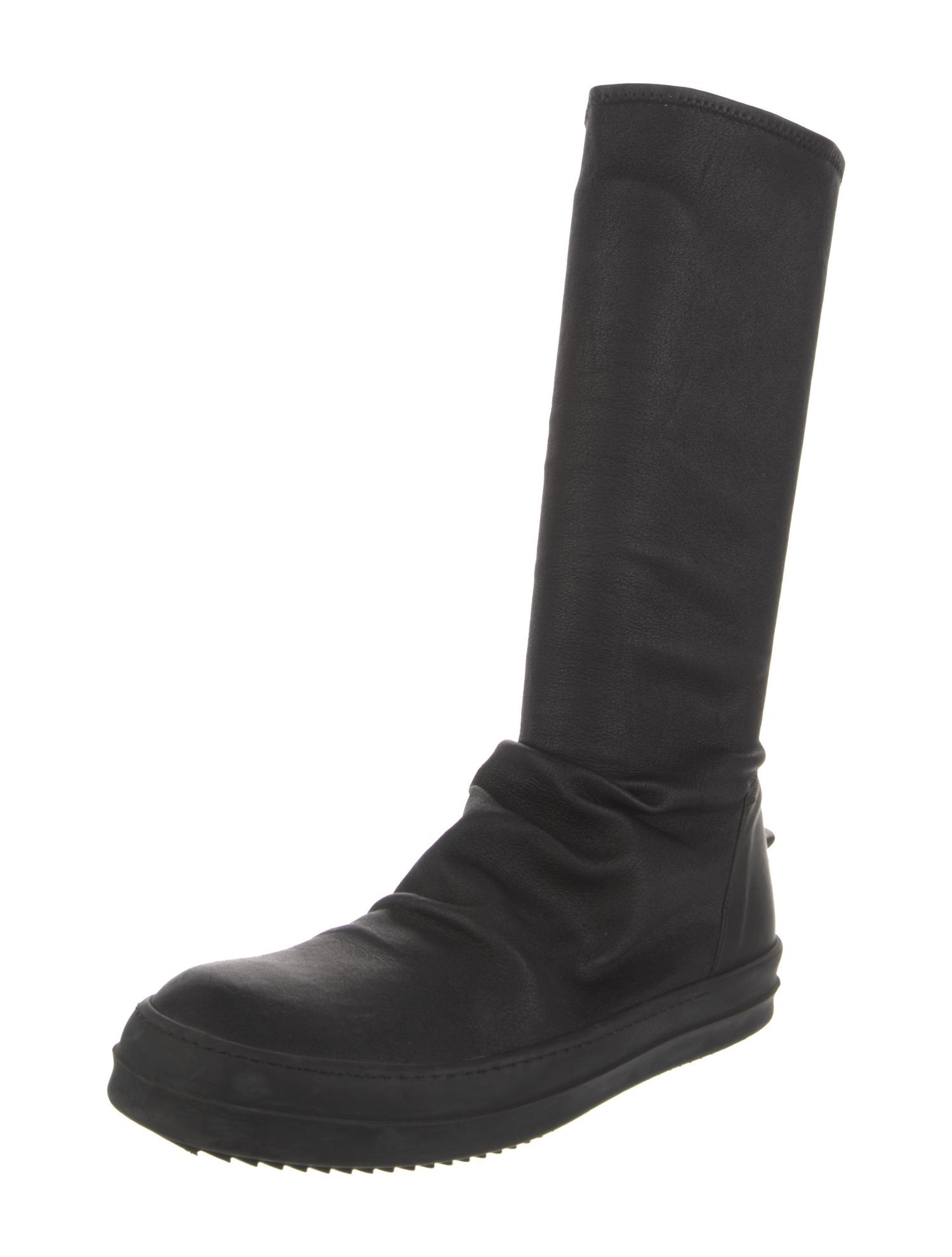 Rick Owens Leather Boots