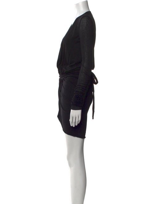 Rick Owens V-Neck Knee-Length Dress