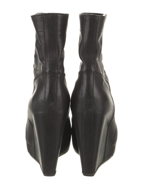 Rick Owens Leather Boots