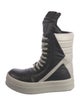 Rick Owens Leather Combat Boots