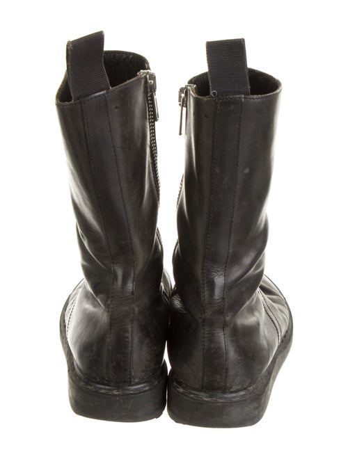 Rick Owens Leather Boots