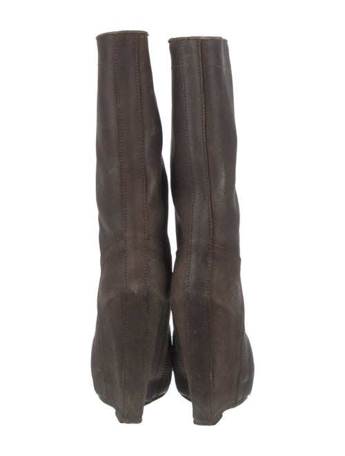 Rick Owens Leather Boots