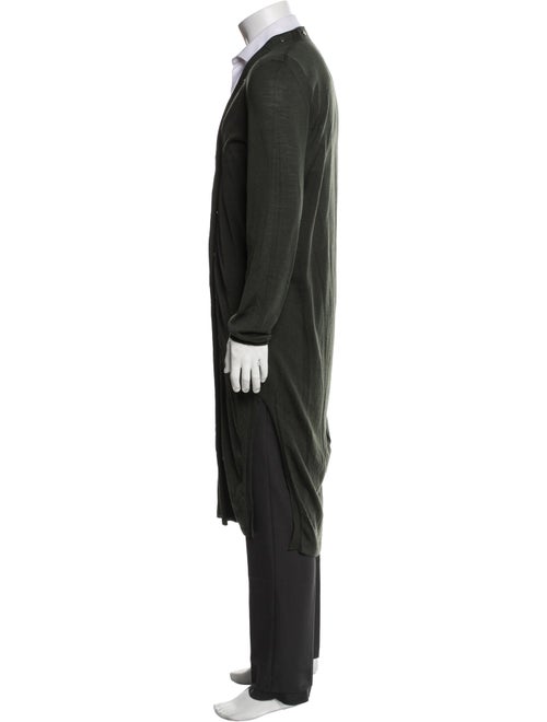 Rick Owens Virgin Wool V-Neck Cardigan