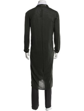 Rick Owens Virgin Wool V-Neck Cardigan