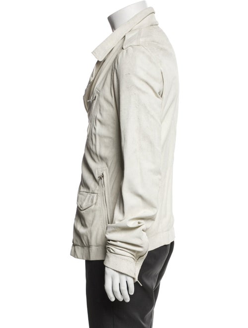 Rick Owens Lamb Leather Moto Jacket
