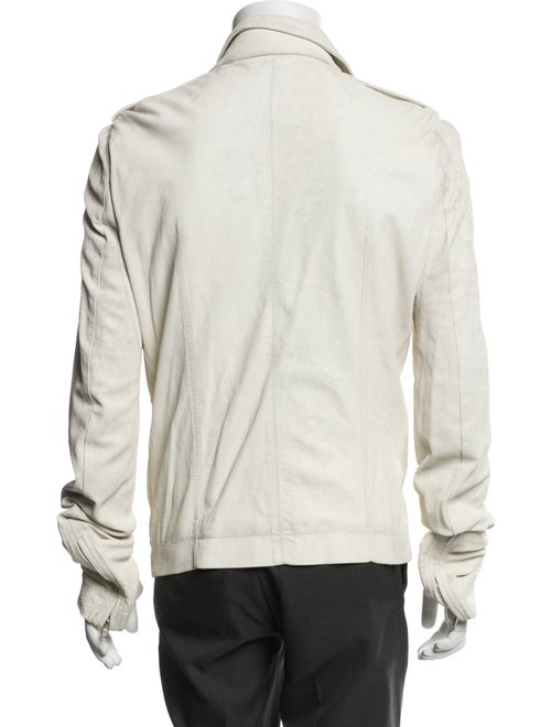 Rick Owens Lamb Leather Moto Jacket