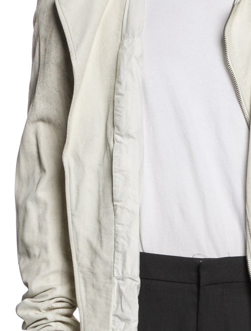 Rick Owens Lamb Leather Moto Jacket