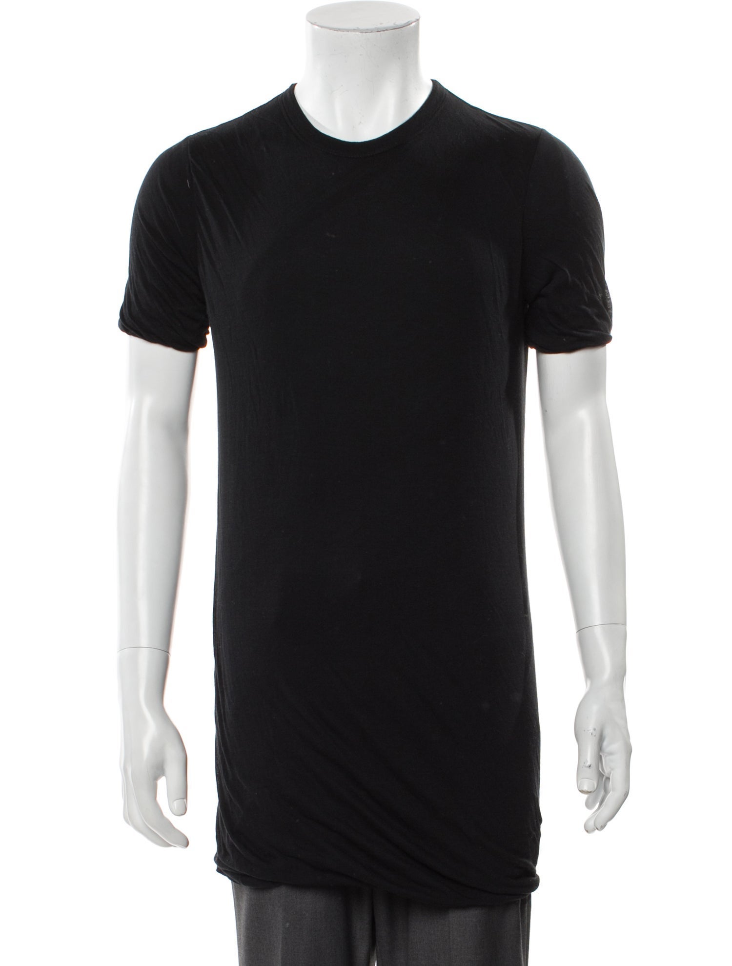 Rick Owens Crew Neck Short Sleeve T-Shirt