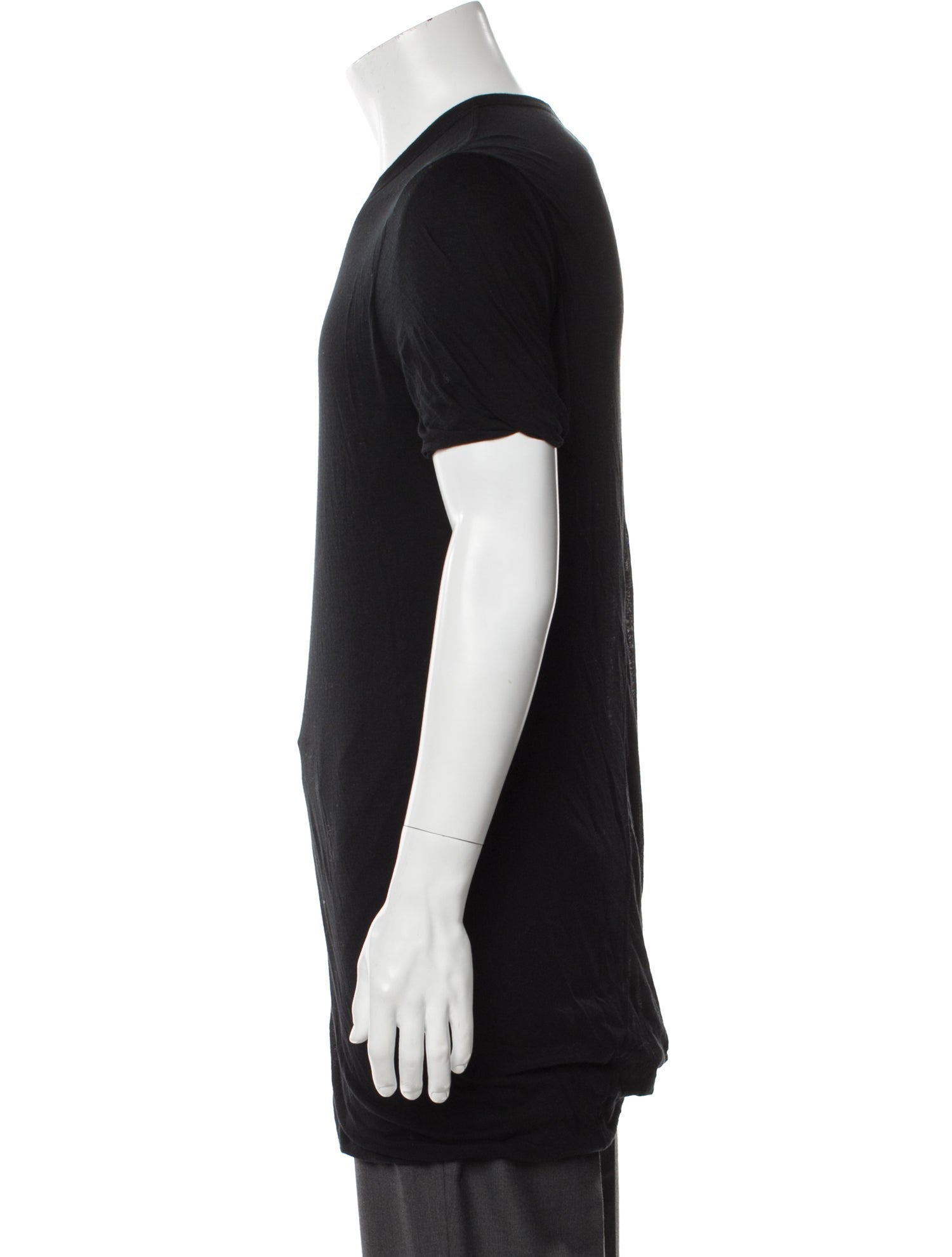 Rick Owens Crew Neck Short Sleeve T-Shirt