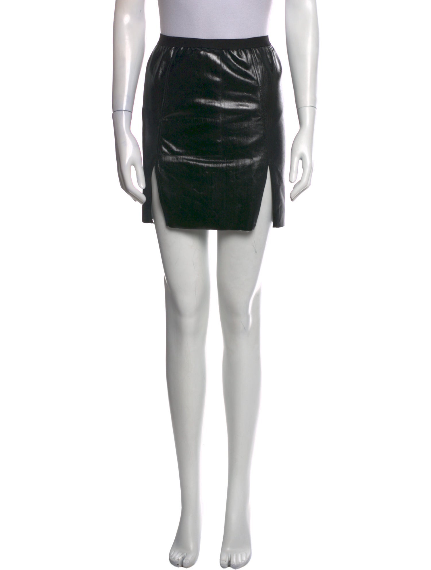 Rick Owens Cutout Accent Knee-Length Skirt