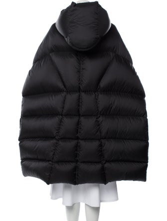 Rick Owens 2021 'Gethsemane' Geth Cape Down Jacket