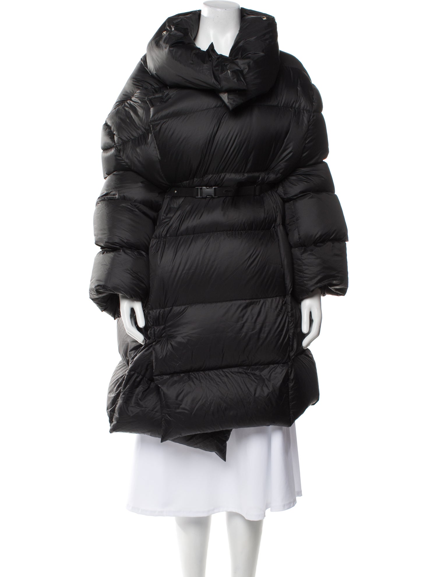 Rick Owens Nylon Down Coat