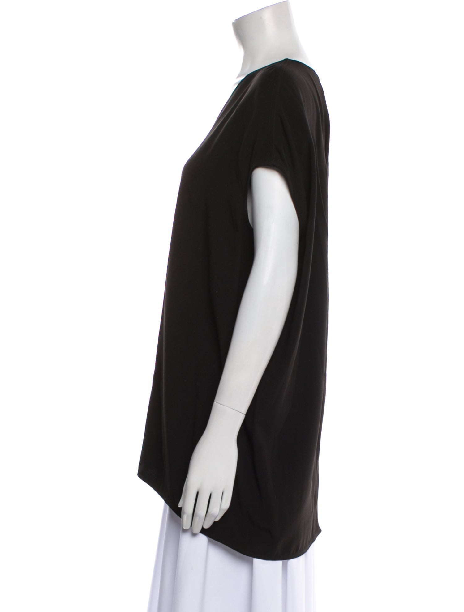 Rick Owens V-Neck Short Sleeve T-Shirt