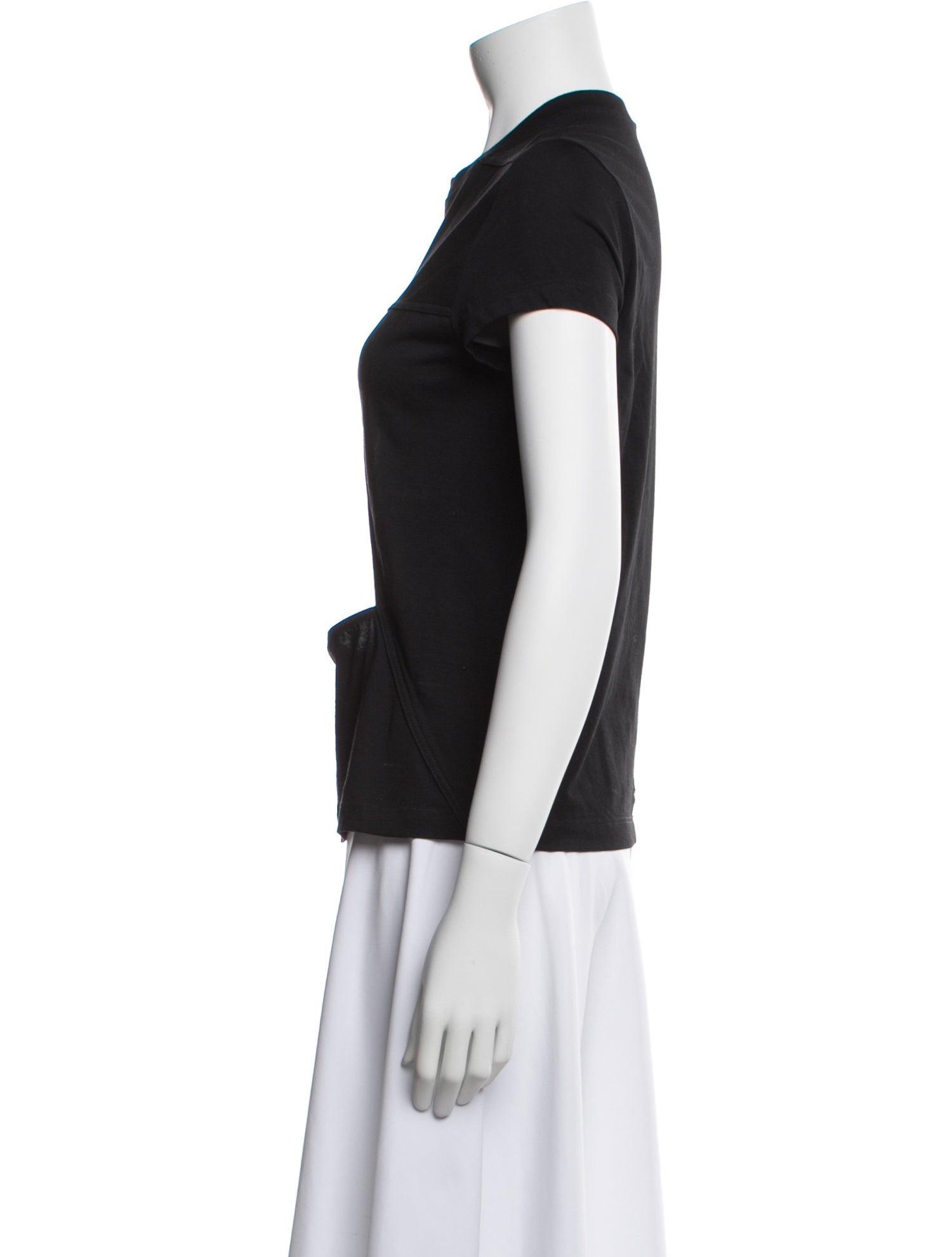 Rick Owens Crew Neck Short Sleeve T-Shirt