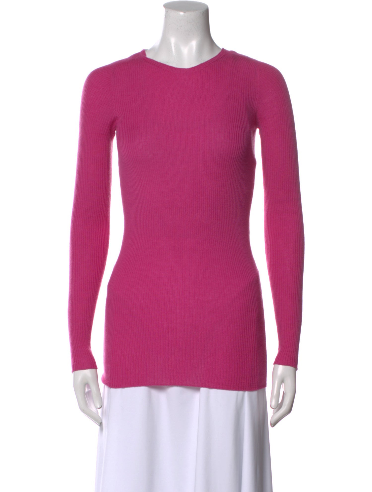 Rick Owens Crew Neck Long Sleeve Top