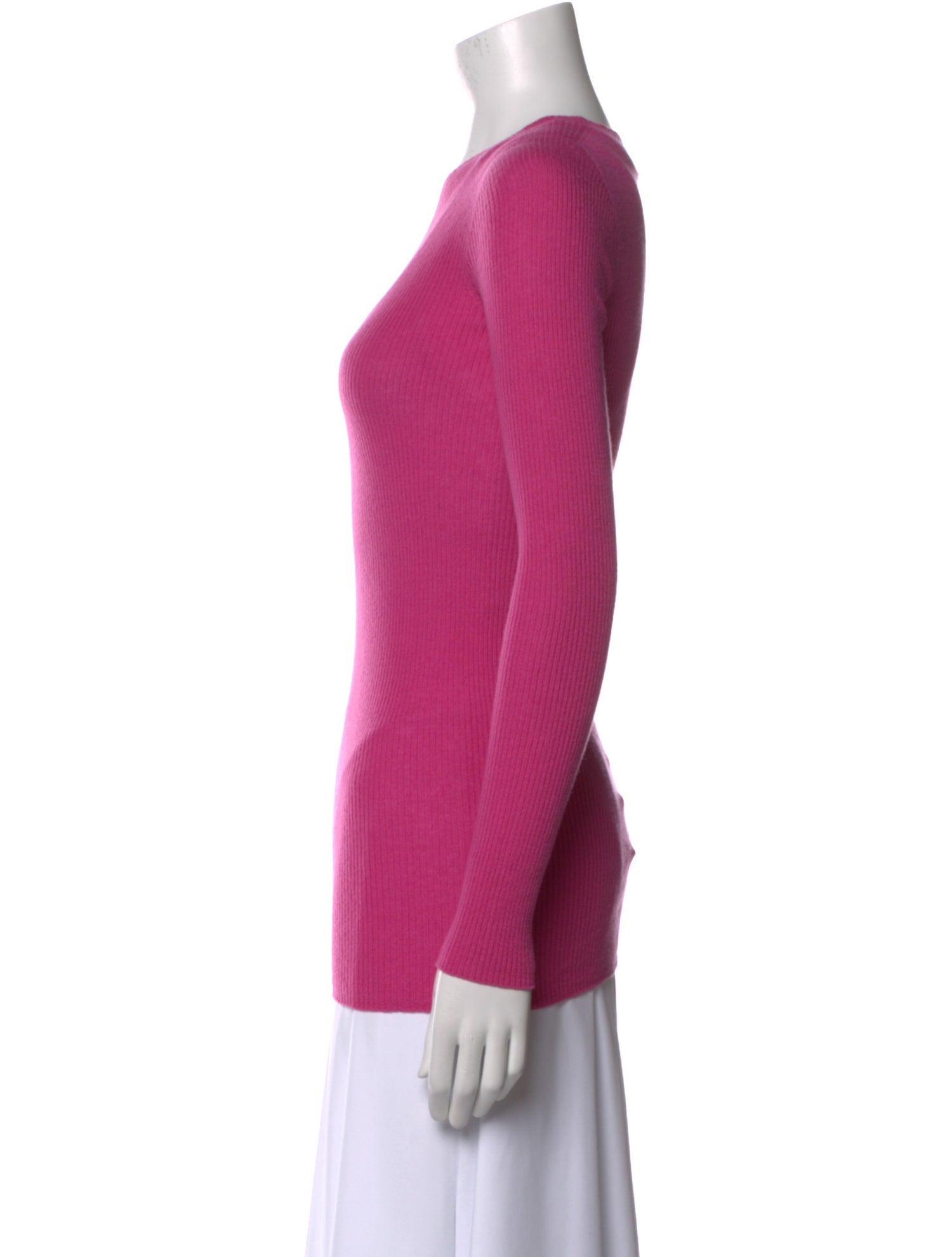 Rick Owens Crew Neck Long Sleeve Top