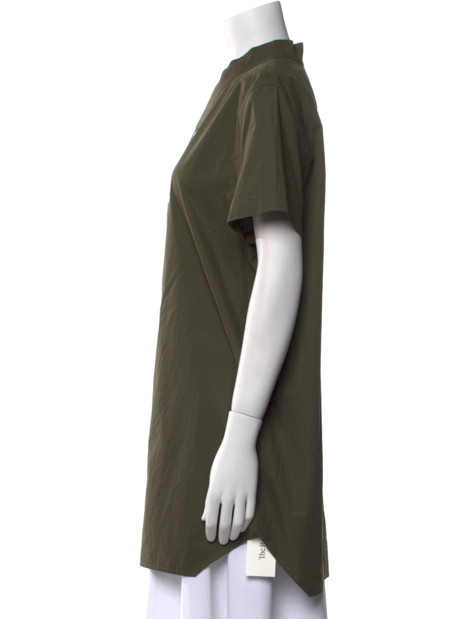 Rick Owens Short Sleeve Button-Up Top