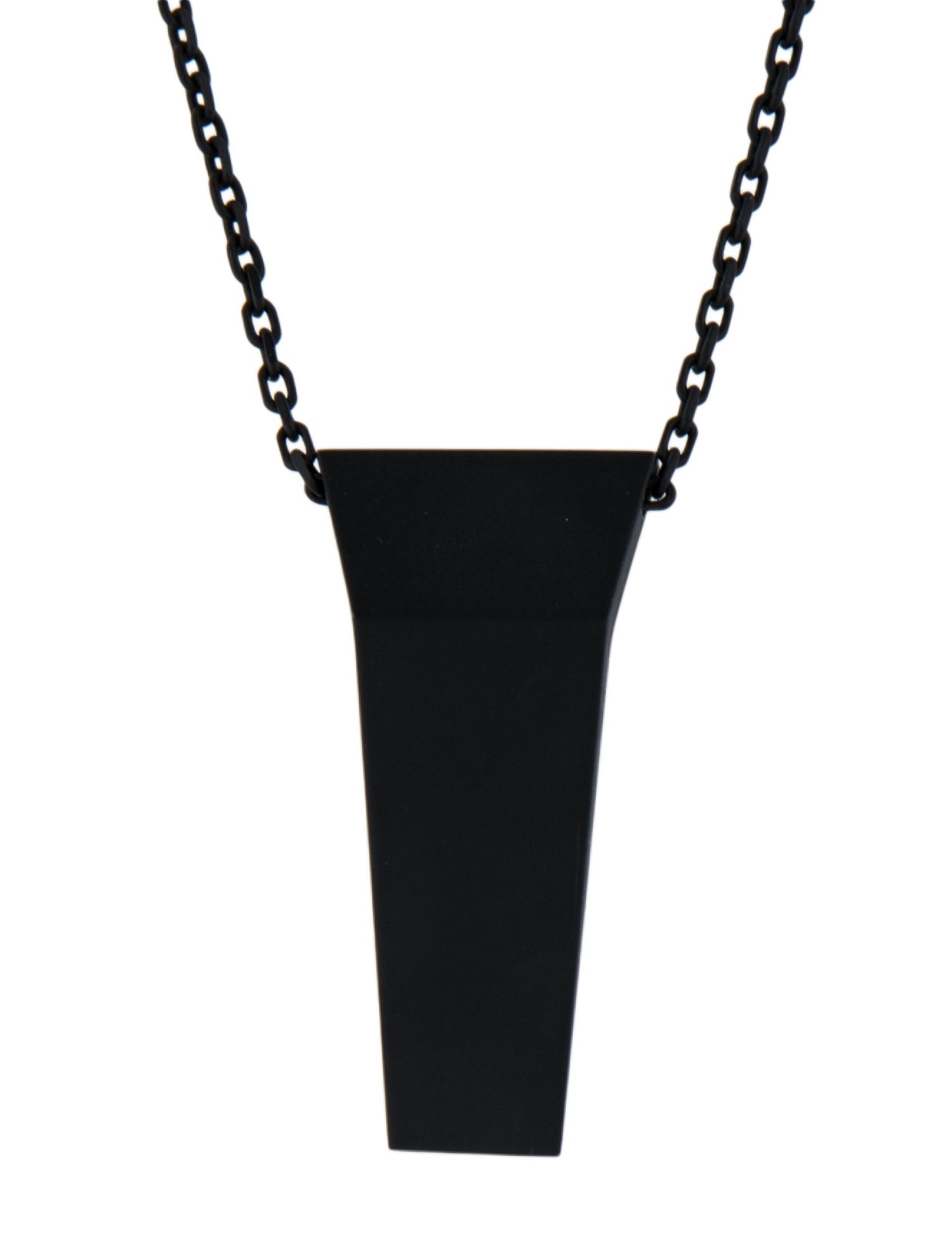 Rick Owens Trunk Pendant Necklace