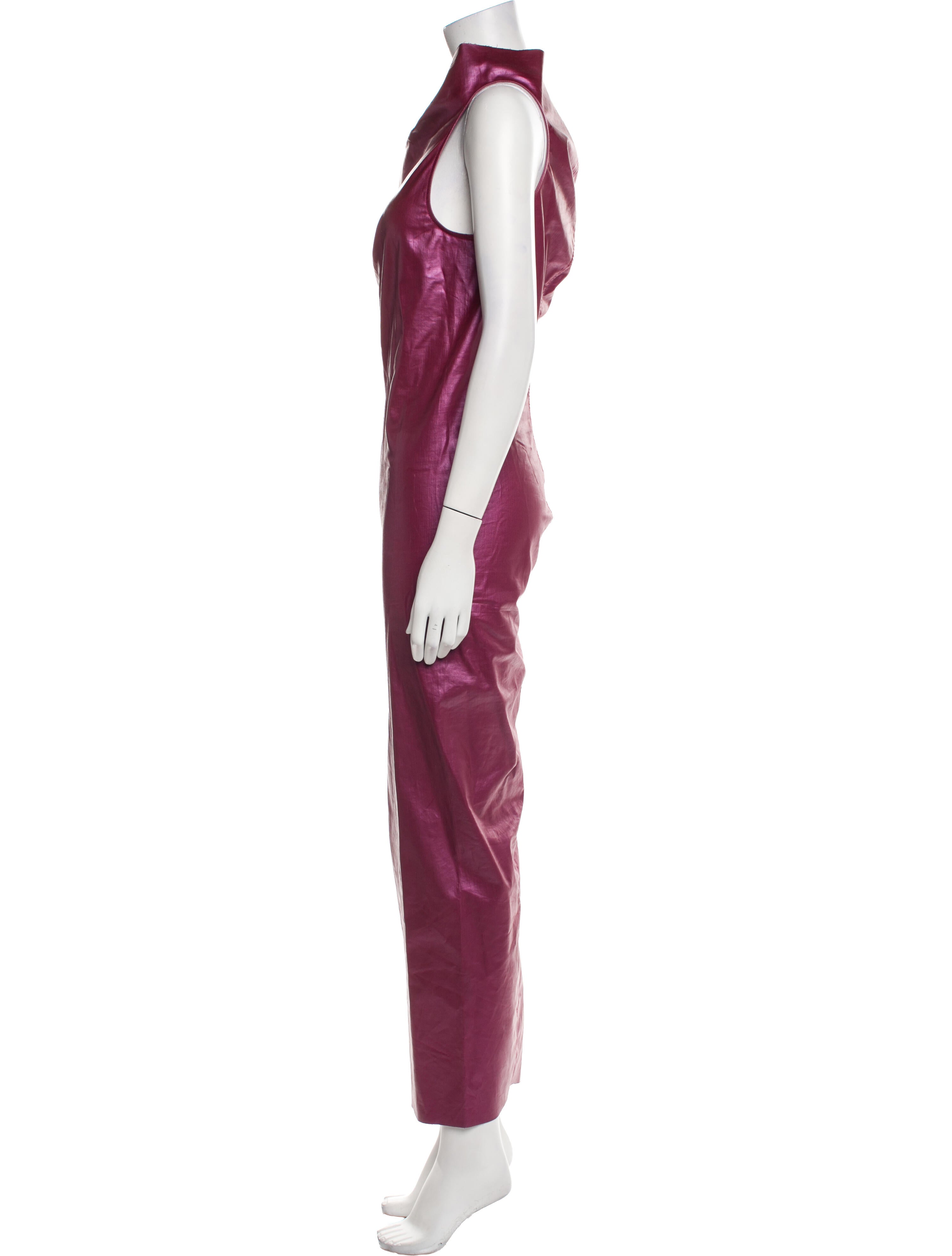 Rick Owens One-Shoulder Long Dress