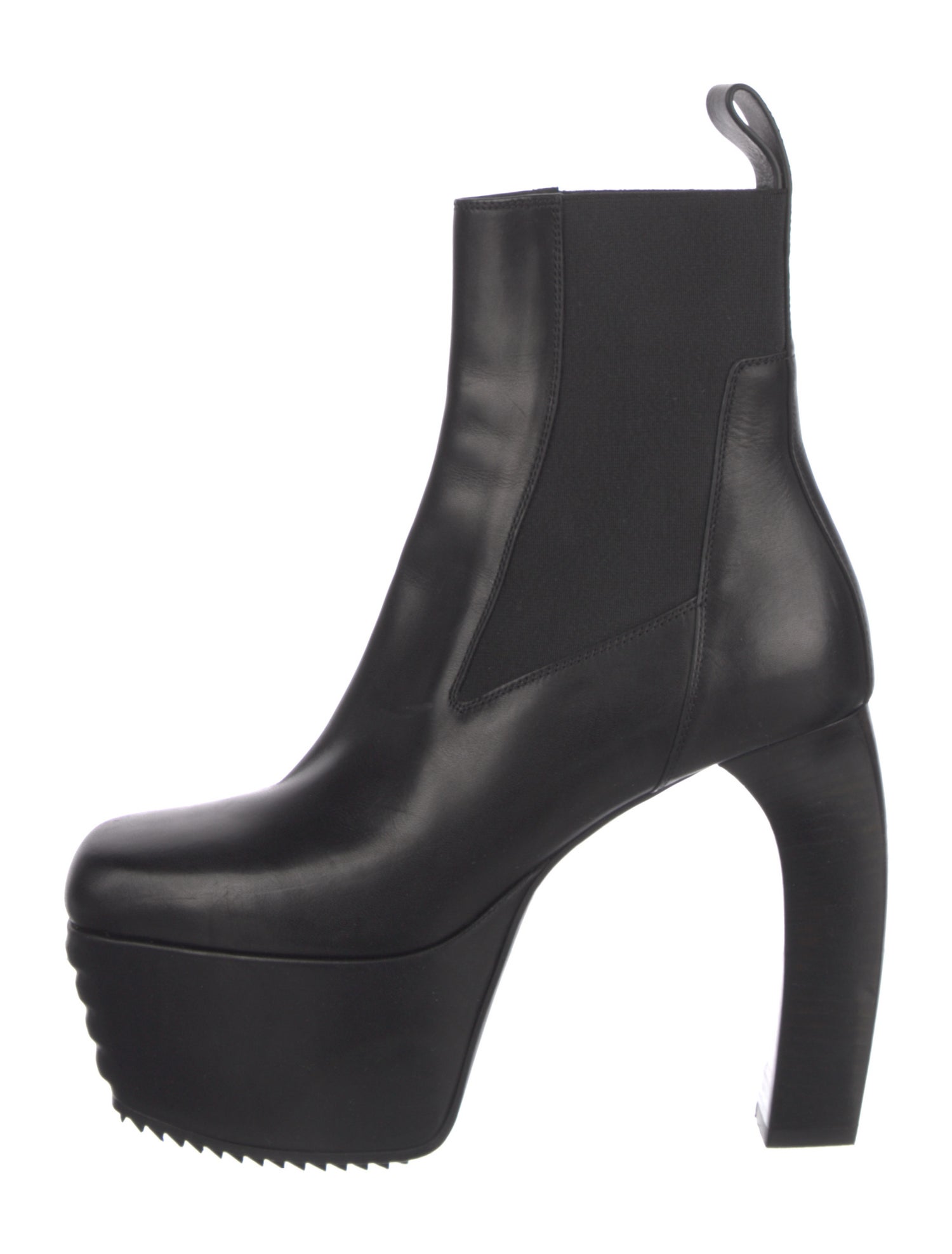 Rick Owens Leather Boots