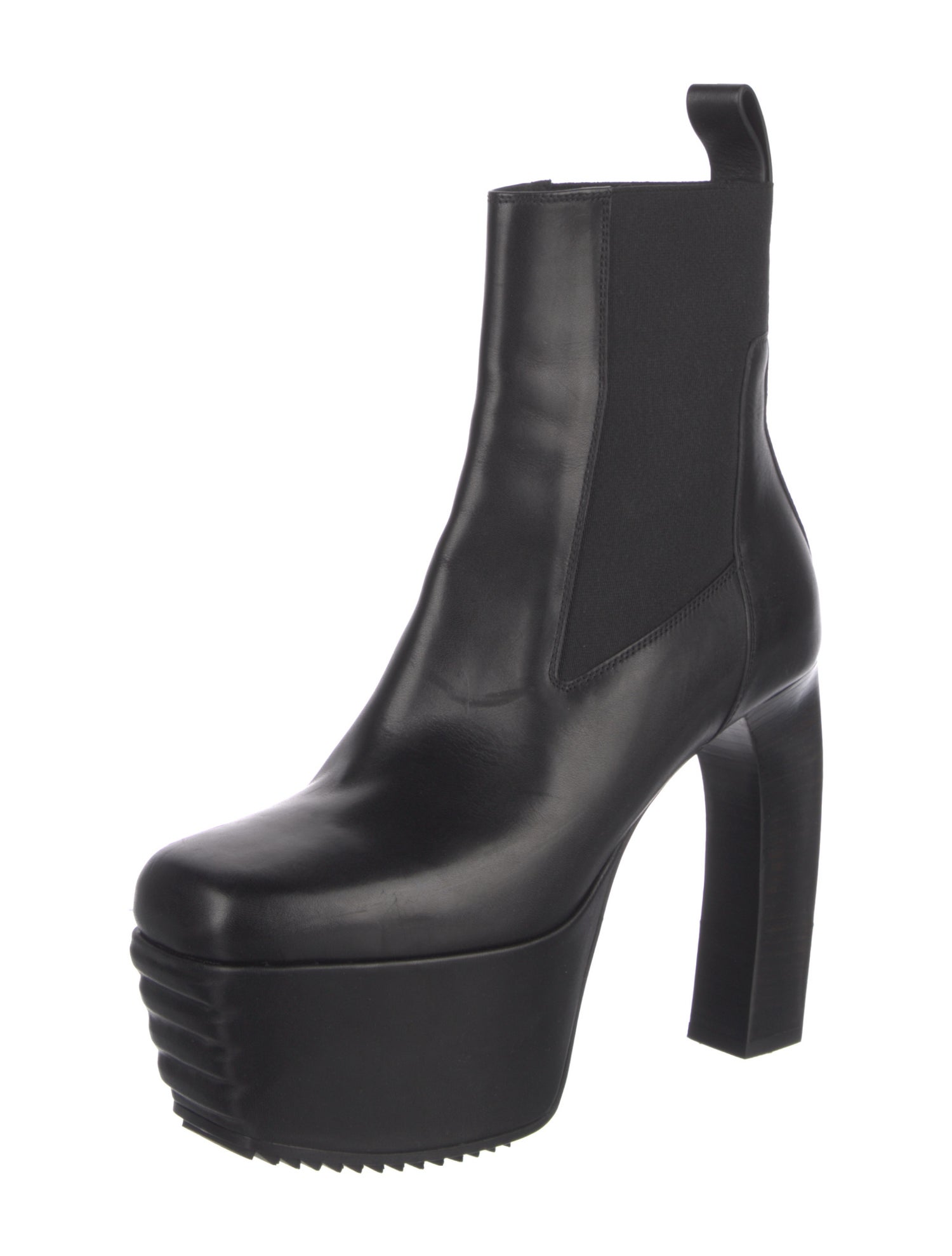 Rick Owens Leather Boots
