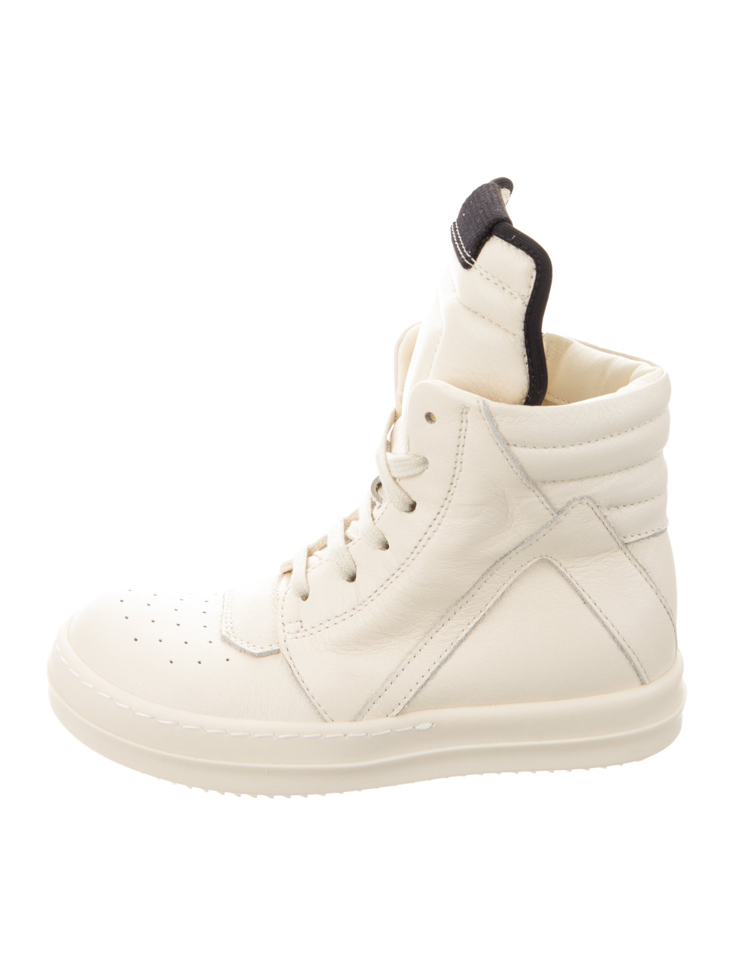 Rick Owens Boys' Leather High Top Sneakers