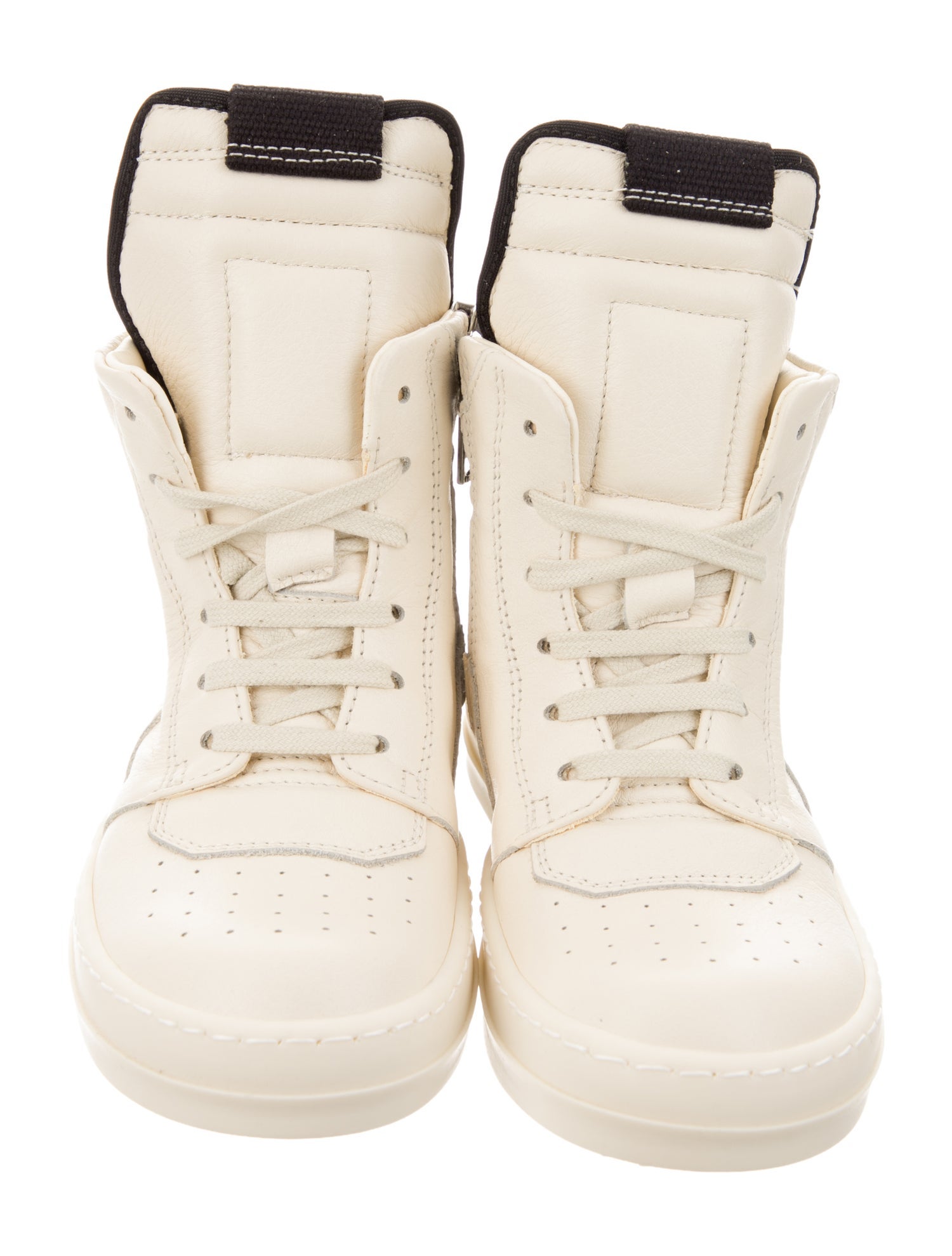 Rick Owens Boys' Leather High Top Sneakers