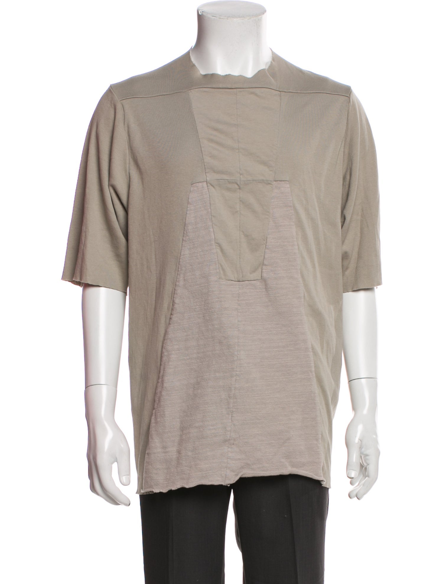 Rick Owens Crew Neck Short Sleeve T-Shirt