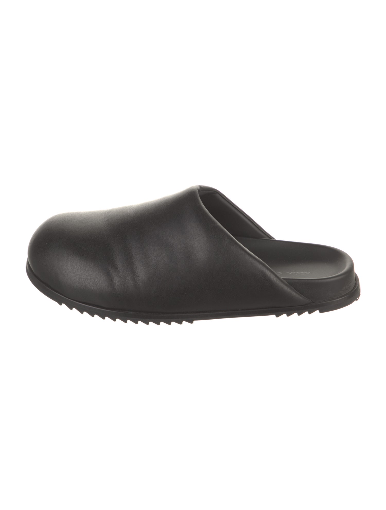 Rick Owens Leather Slides