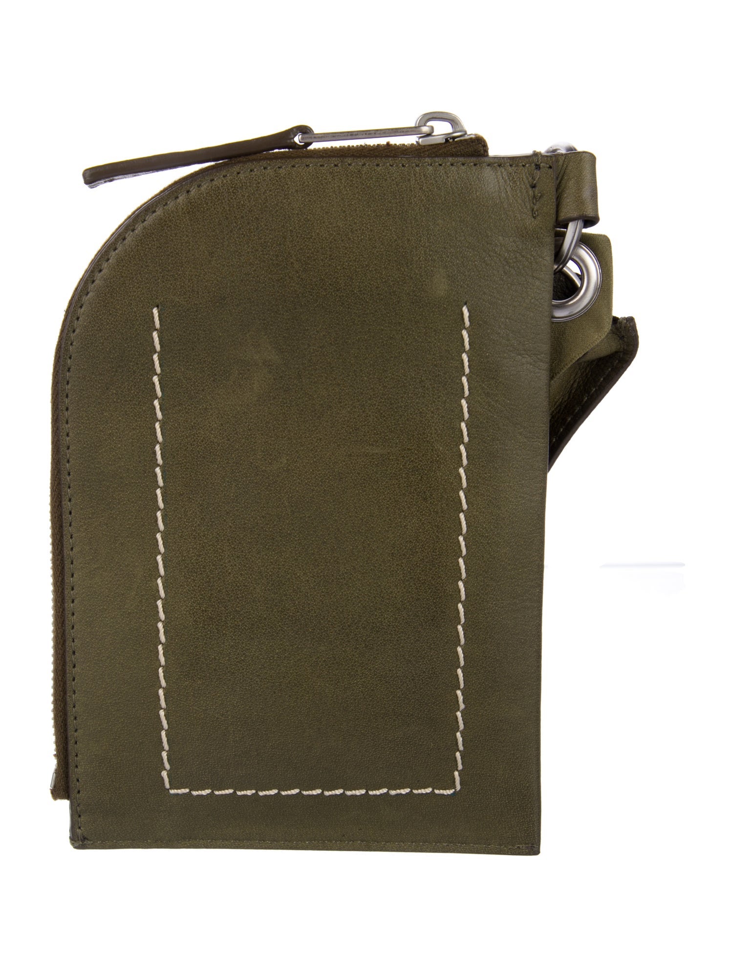 Rick Owens Leather Coin Pouch