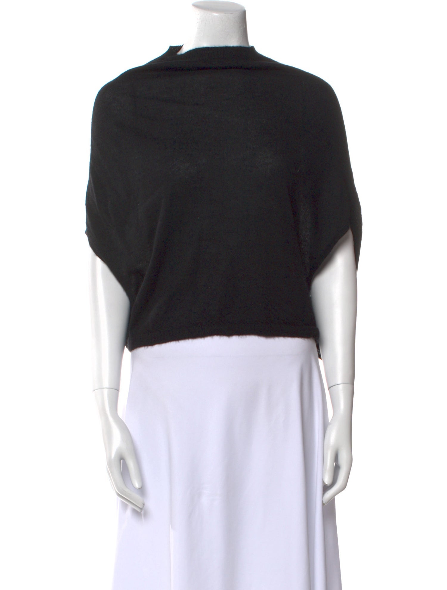 Rick Owens Cashmere Bateau Neckline Sweater