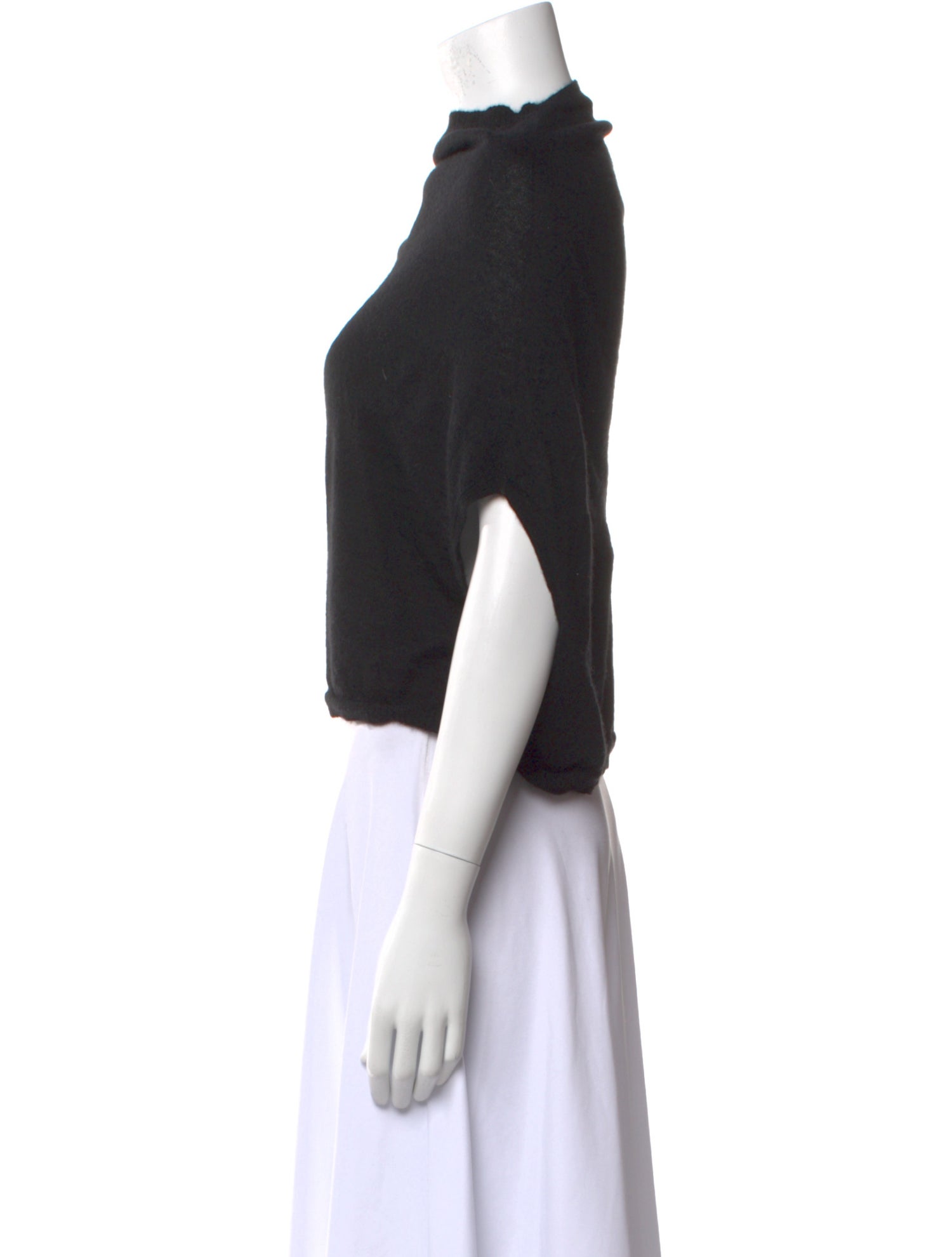 Rick Owens Cashmere Bateau Neckline Sweater