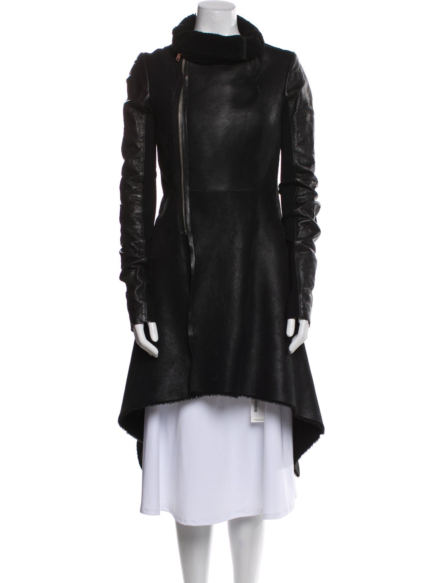 Rick Owens Leather Coat