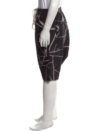 Rick Owens Printed Jogger Shorts
