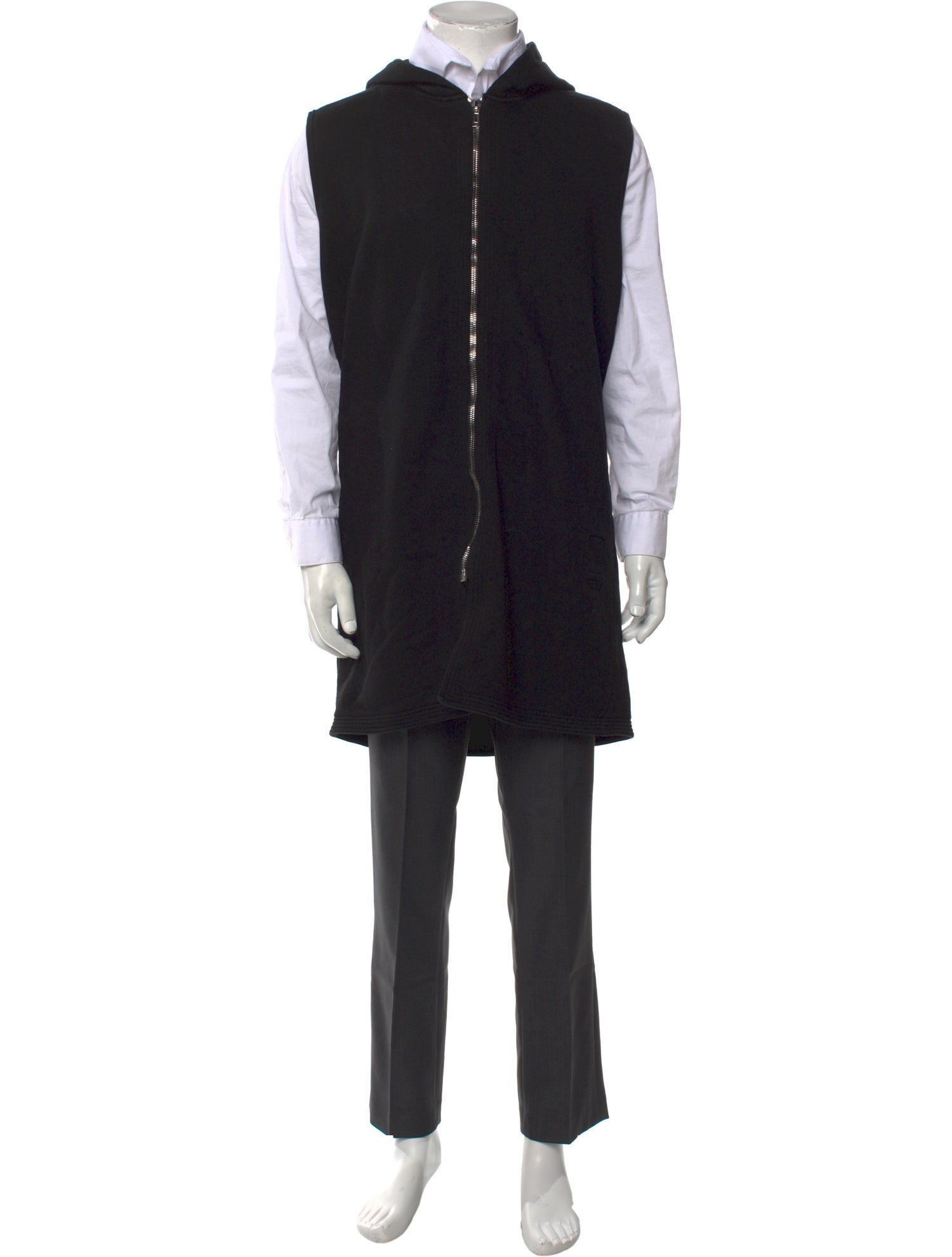 Rick Owens Drkshdw 2017 V-Neck Hoodie