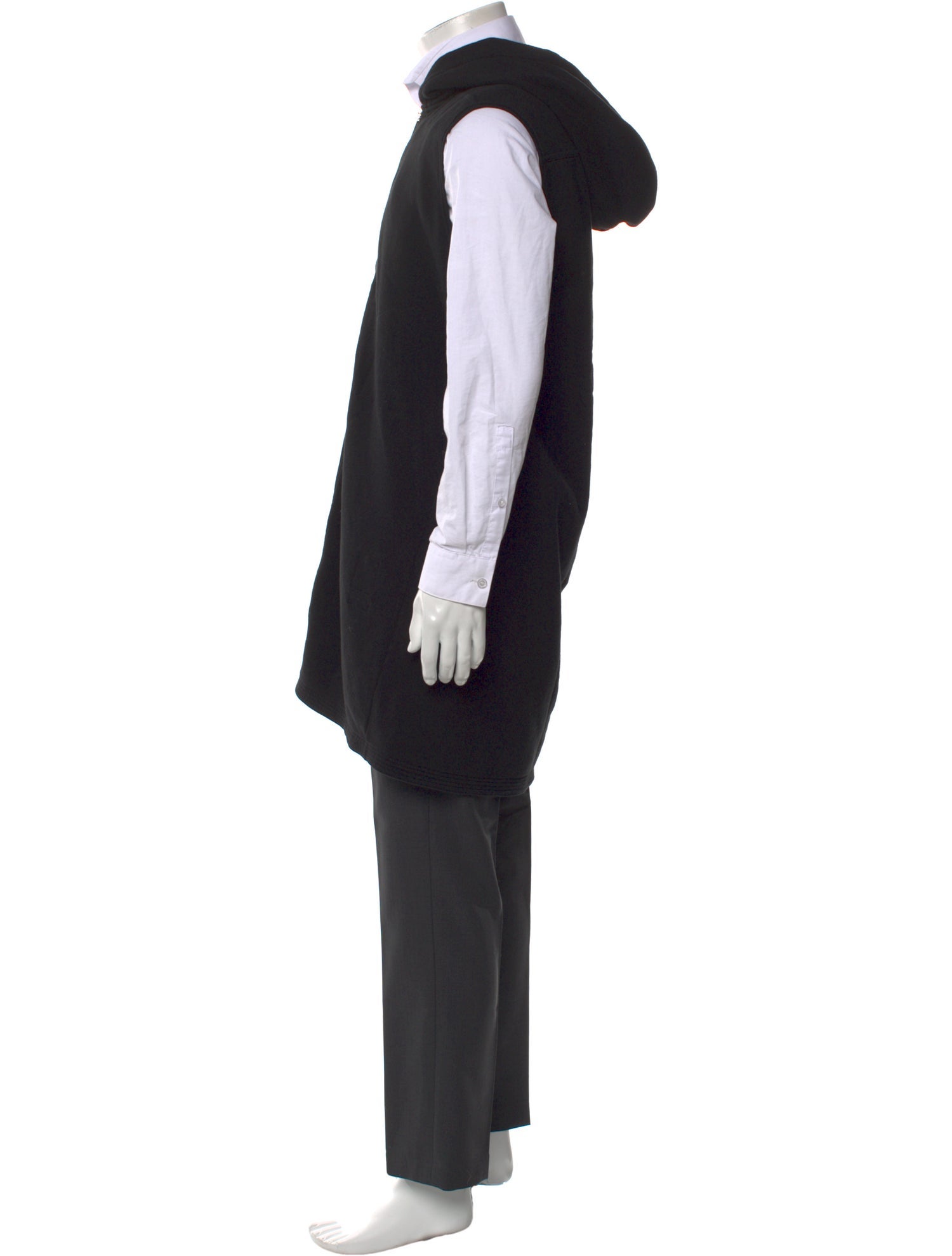 Rick Owens Drkshdw 2017 V-Neck Hoodie