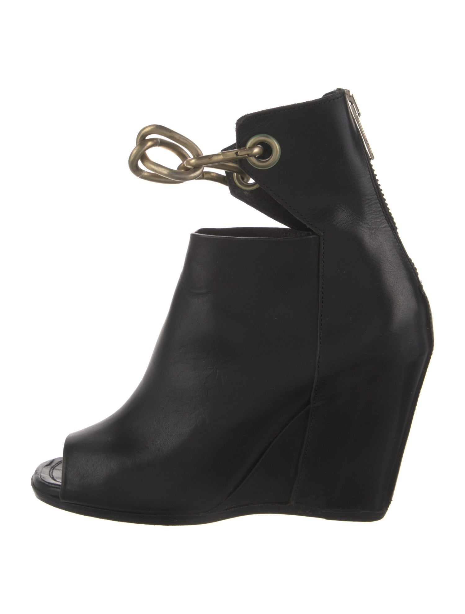 Rick Owens Leather Boots