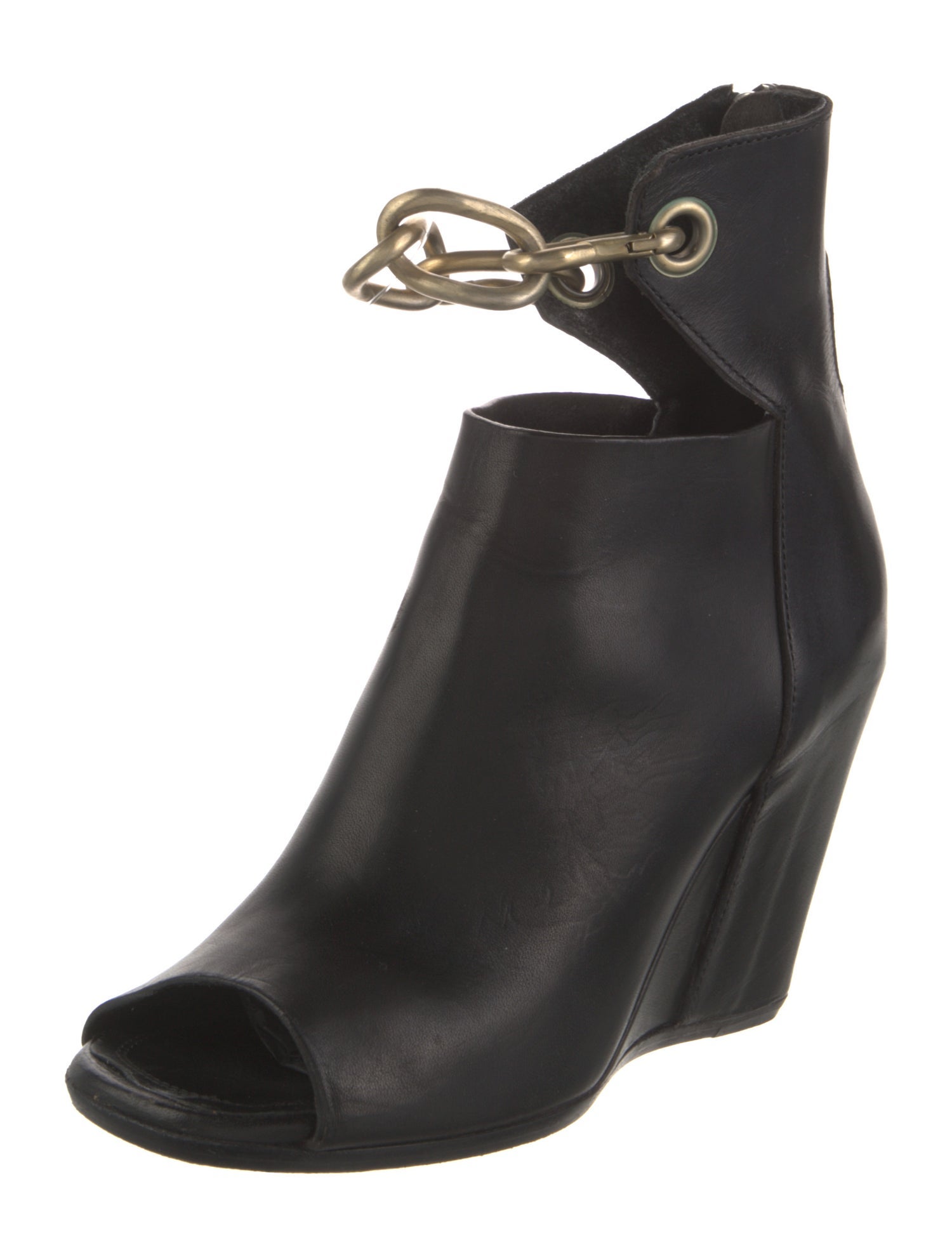 Rick Owens Leather Boots