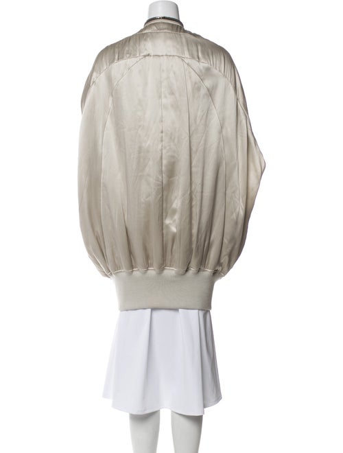 Rick Owens Silk Bomber Jacket
