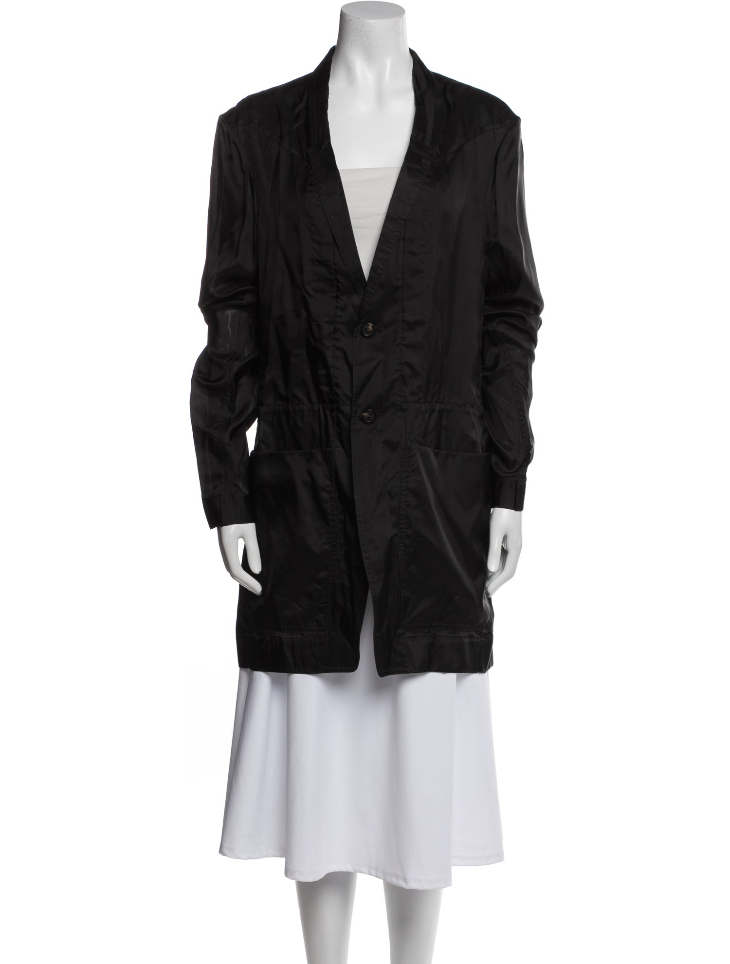 Rick Owens 2022 Faux Fur Coat