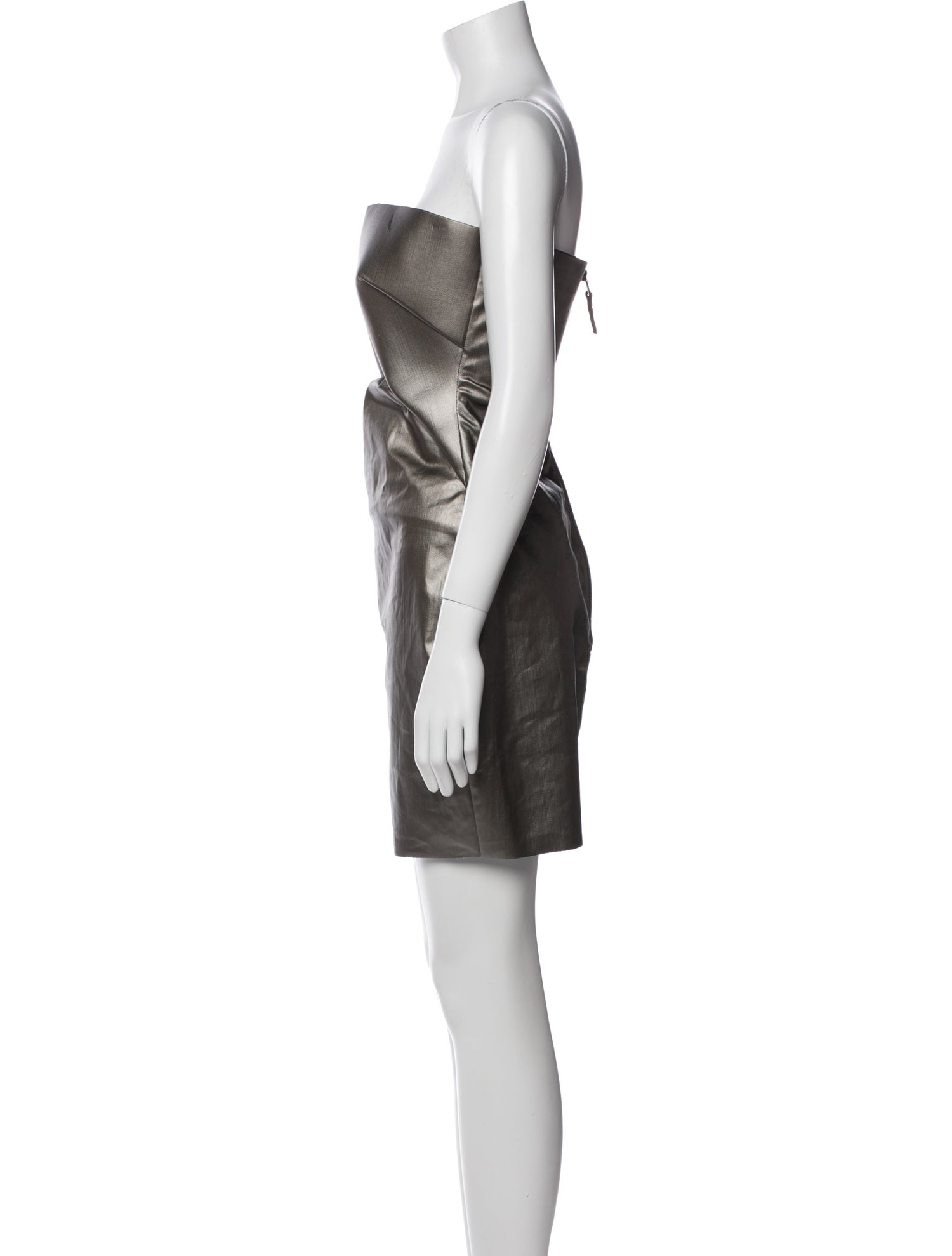 Rick Owens Strapless Mini Dress