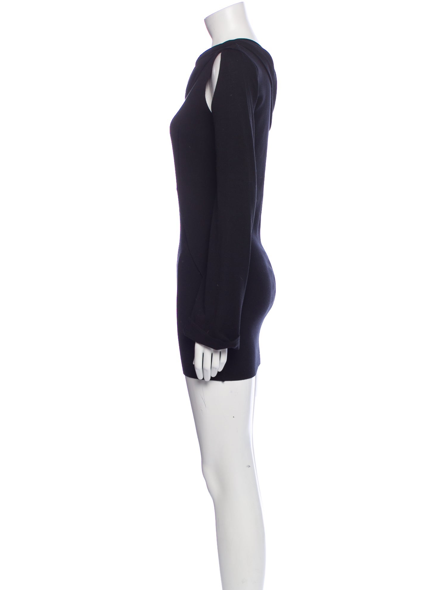 Rick Owens One-Shoulder Mini Dress