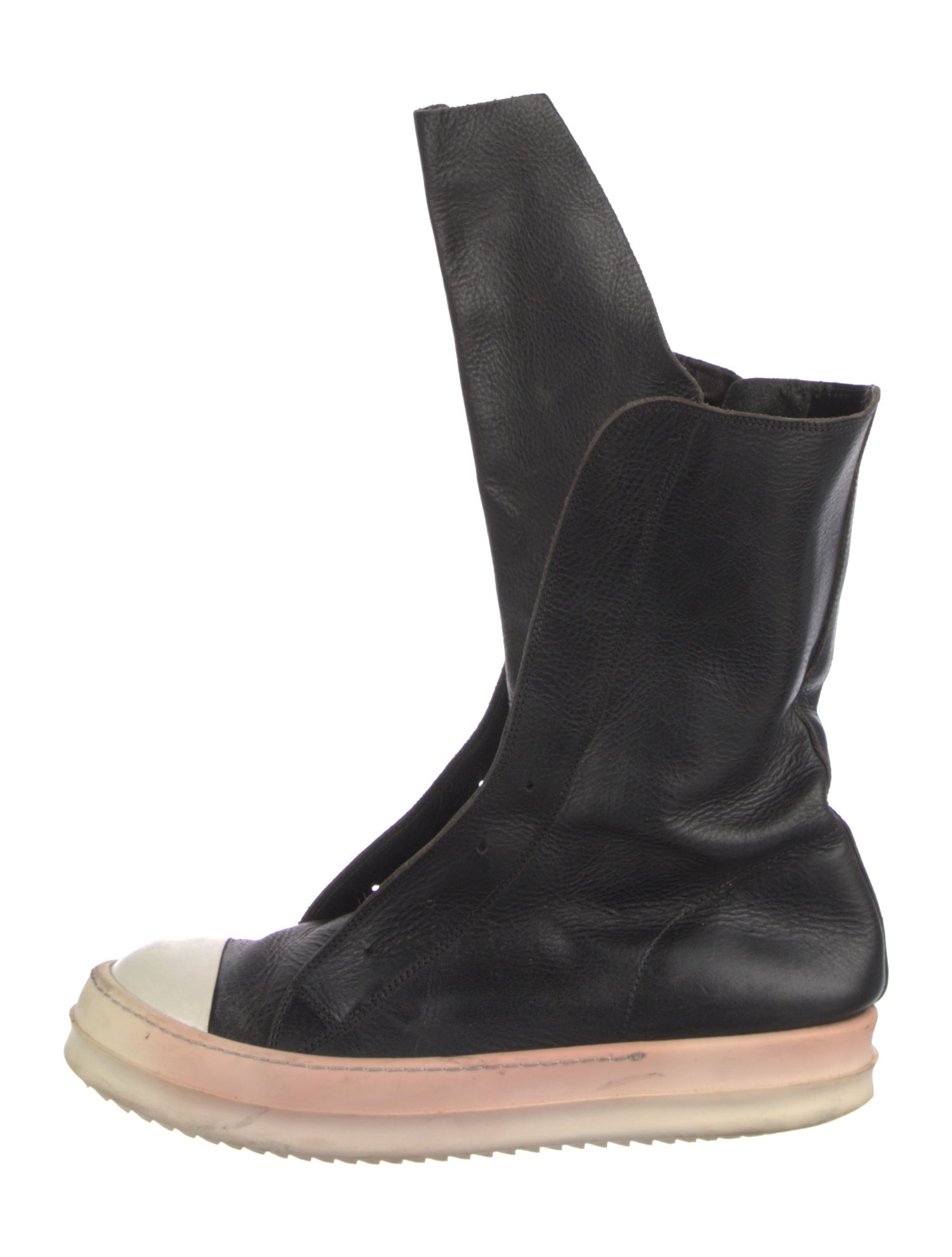 Rick Owens Leather Boots