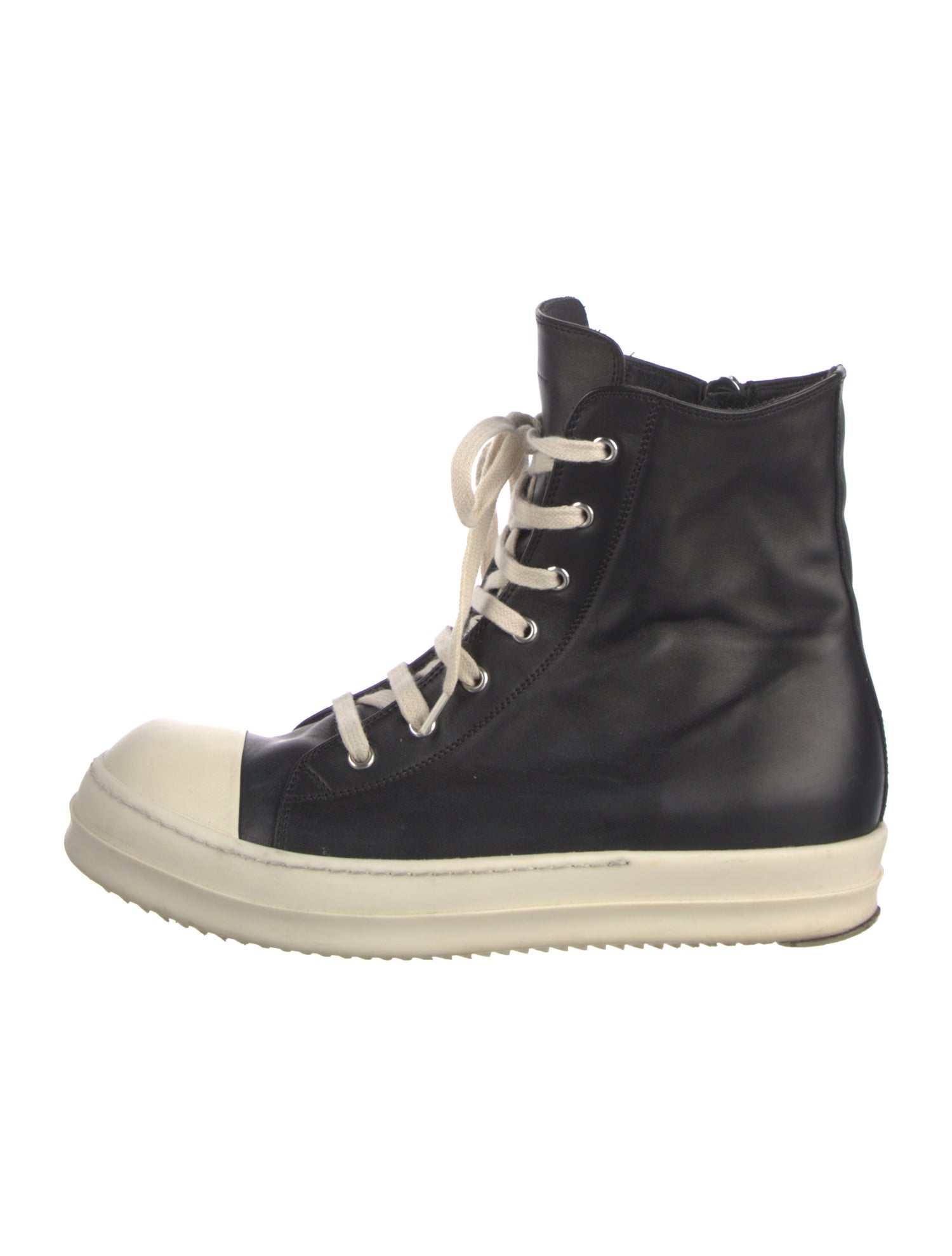 Rick Owens Leather Sneakers