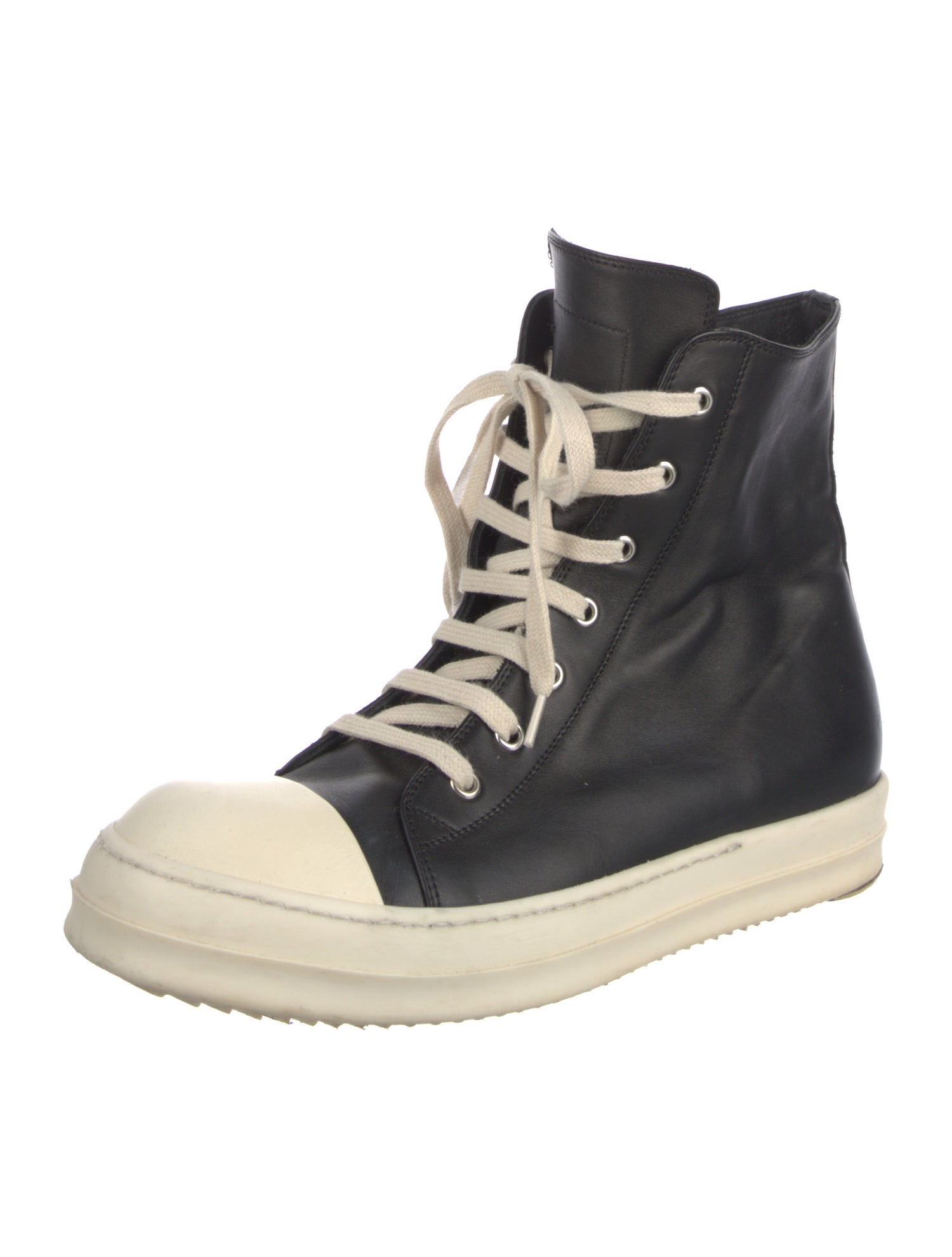 Rick Owens Leather Sneakers