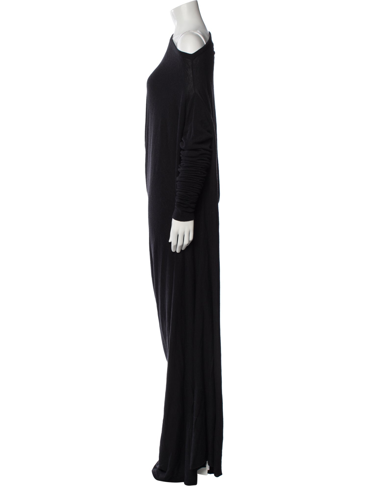 Rick Owens One-Shoulder Long Dress