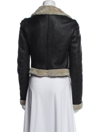 Rick Owens Lamb Leather Biker Jacket