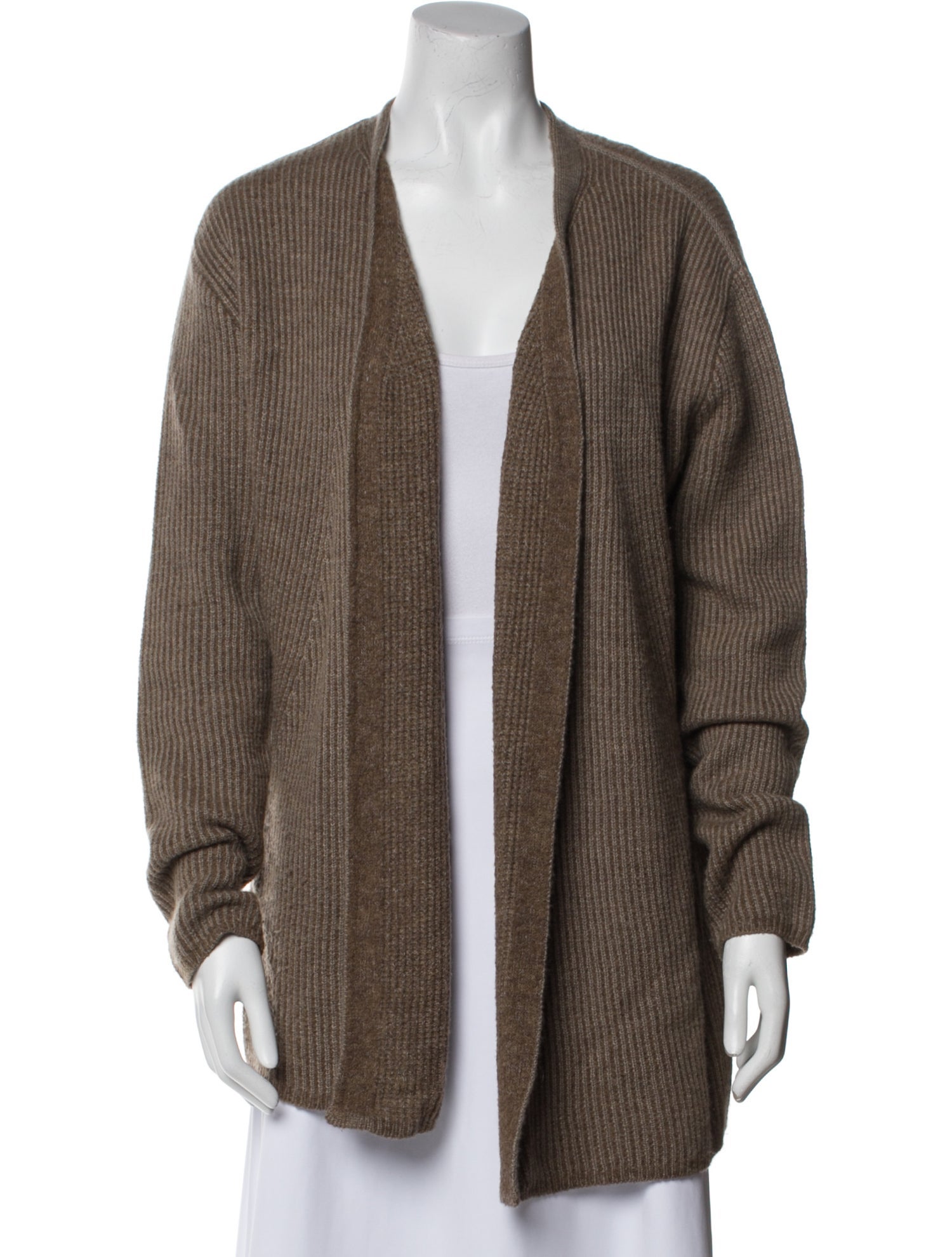 Rick Owens Cashmere Open Front Sweater