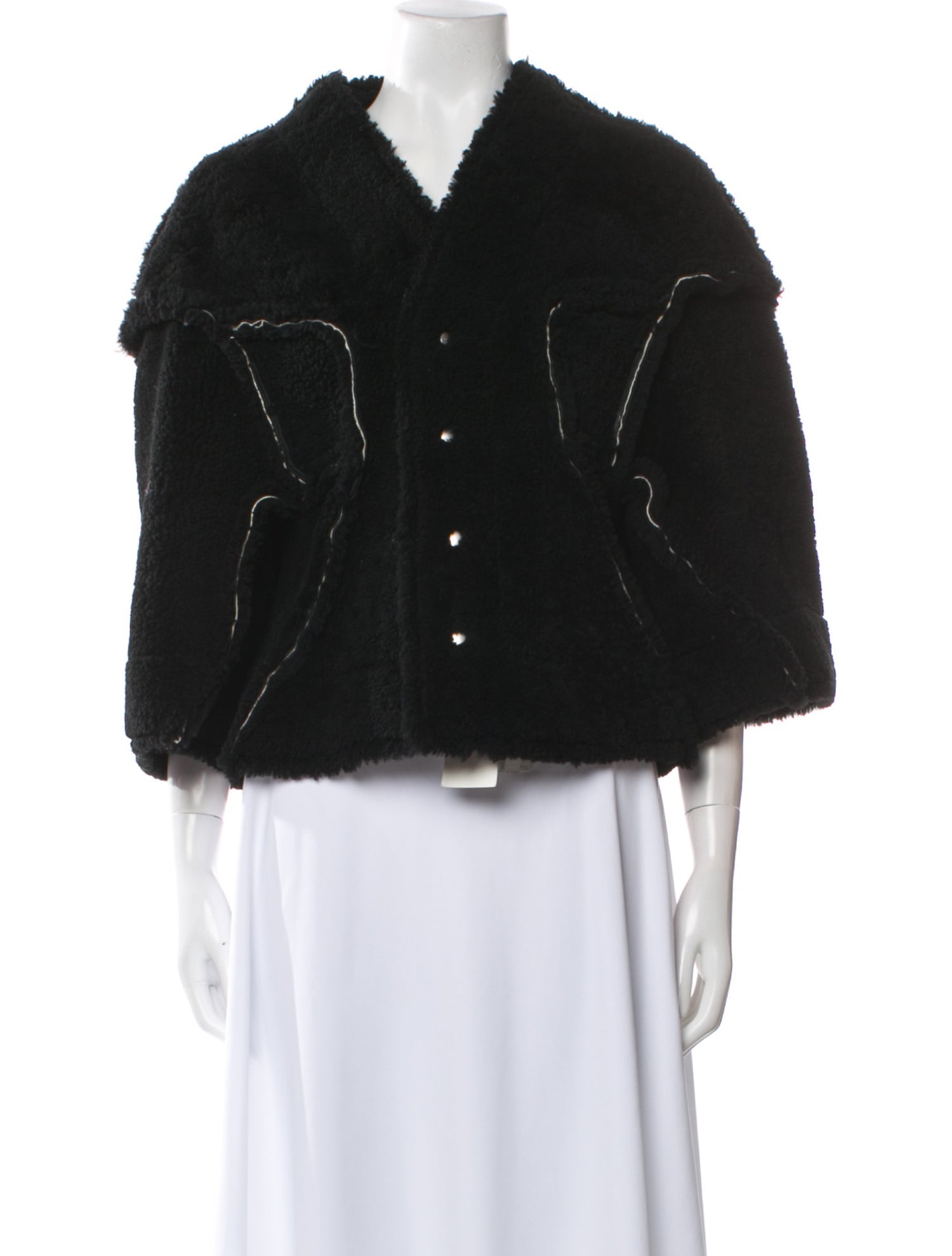 Rick Owens 2019 'Larry' CJ Fur Jacket w/ Tags